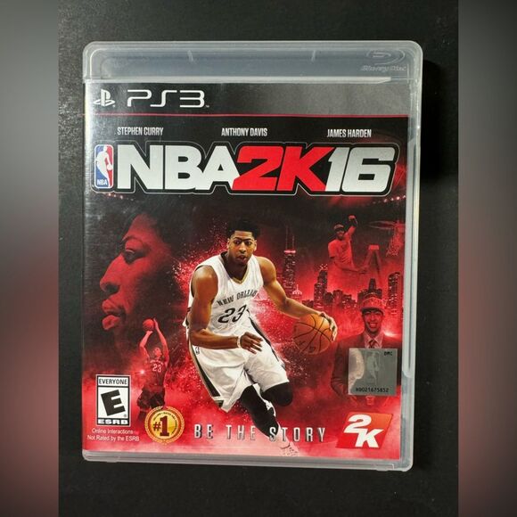 NBA 2K16 (Sony PlayStation 3, 2015) Anthony Davis Cover PS3 Complete CIB - Picture 1 of 3